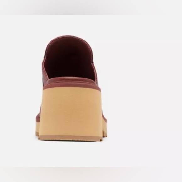 Sorel WOMEN'S HI-LINE Spice Tawny Buff HEEL MULE clogs size 12 brand‎ new - Picture 5 of 7